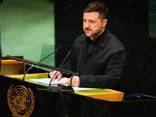 &laquo;Пусть помоет рот, марионетка&raquo;: в Тбилиси поставили Зеленского на место после выступления в ООН