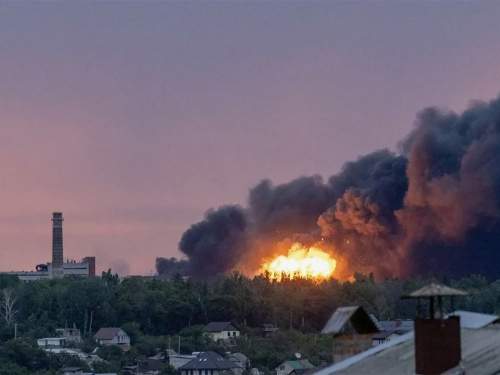 В Харькове ад: ВКС РФ разбомбили танковое училище (ФОТО, ВИДЕО)