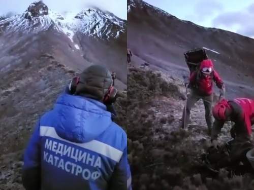 На Камчатке туристы сорвались при подъеме на вулкан, 2 человека погибли (ВИДЕО)