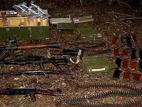 СГБ: изъятое в Грузии оружие для организации беспорядков было куплено по указке из Украины