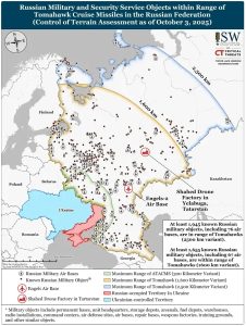 Под ударом 2000 объектов: раскрыта зона поражения &laquo;Томагавков&raquo; в России (ФОТО)