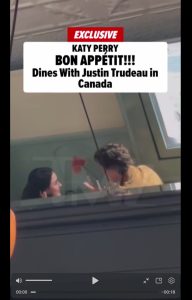 Кэти Перри и экс-премьер Канады Трюдо устроили любовные игры на яхте (ФОТО)