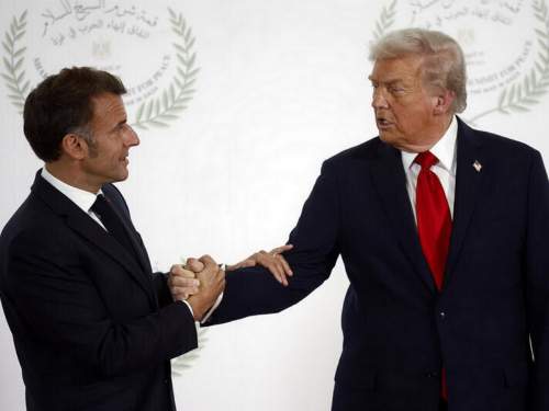 На саммите по Газе Макрона дважды унизили Трамп и Эрдоган (ВИДЕО)