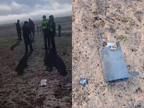 Украинский БПЛА, запущенный в Волгоградскую область, рухнул в Казахстане (ФОТО, ВИДЕО)