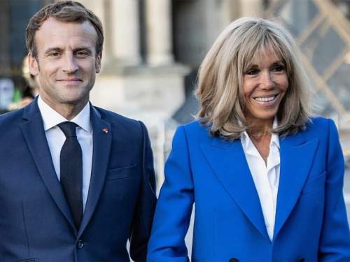 Жена Макрона записана под мужским именем на сайте налоговой Франции Жена Макрона записана под мужским именем на сайте налоговой Франции