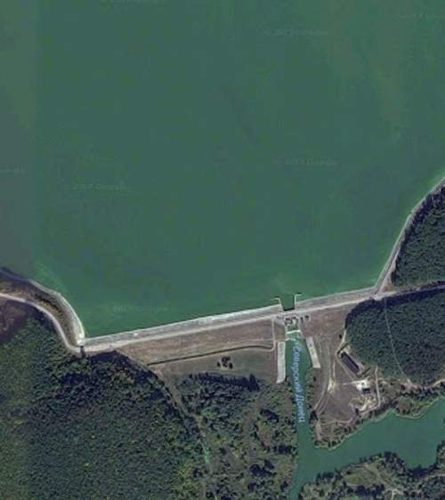 По дамбе Белгородского водохранилища ВСУ нанесли ракетный удар (ФОТО, ВИДЕО)