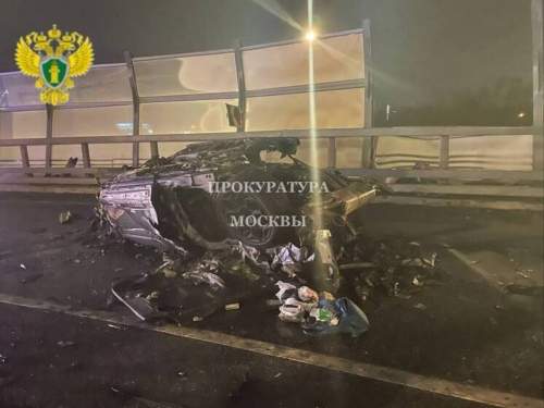 Криптобизнесмен Долгих погиб, разбившись на Lamborghini Urus в Москве (ФОТО, ВИДЕО)