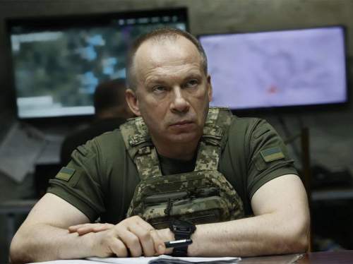 Сырский: перед ударом ВС РФ по военным во время награждения был взломан чат ВСУ