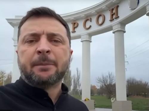 &laquo;Черна метка&raquo;: записав видео из Херсона Зеленский принес жителям одни беды (ВИДЕО)