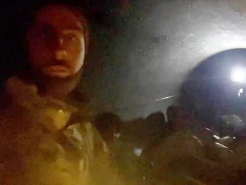 Обращение участников операции &laquo;Поток&raquo; из трубы к россиянкам попало на видео (ВИДЕО)