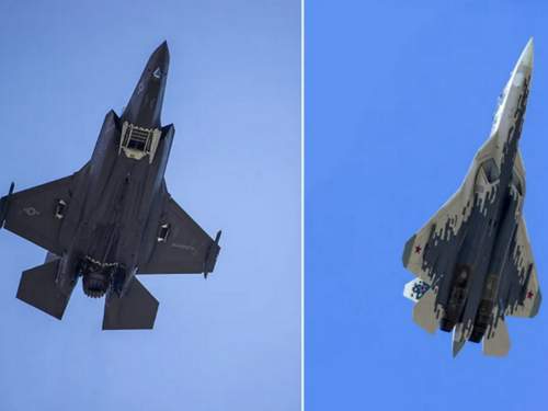Су  57 и F  35 устроили &laquo;дуэль&raquo; в небе Дубая за внимание военных (ВИДЕО)