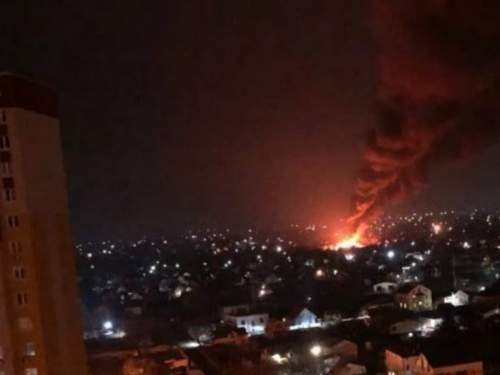 Ад в Киеве и Одессе: 64 &laquo;Кинжала&raquo;, &laquo;Герани&raquo; и &laquo;Искандеры&raquo; крушат Украину (ВИДЕО)