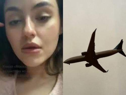 Журналистка «Москва 24» захотела «полного фарша» на самолете, подавшем сигнал бедствия (ФОТО, ВИДЕО)
