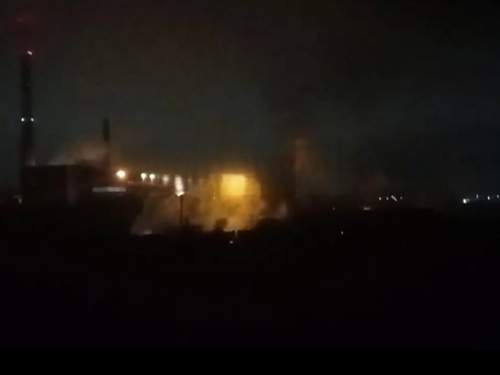 На предприятии в Тульской области после атаки БПЛА ВСУ начался пожар