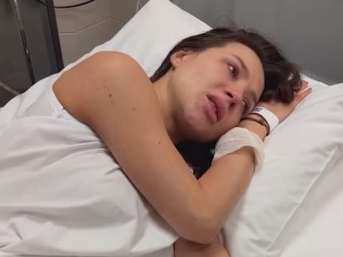 Беременную Лерчек госпитализировали из-под домашнего ареста (ВИДЕО)