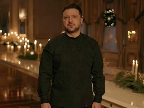 Зеленский в поздравлении с Рождеством пожелал смерти одному человеку