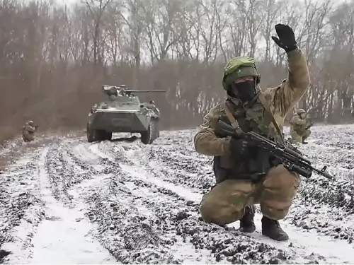 ВС РФ наступают широким фронтом в приграничном регионе Украины