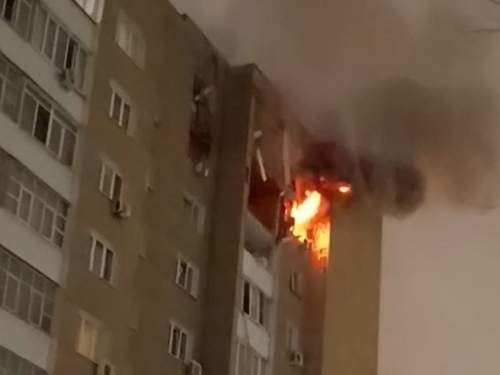 В Твери обломок дрона влетел в окна жилого дома: один погиб, двое ранены (ФОТО, ВИДЕО)