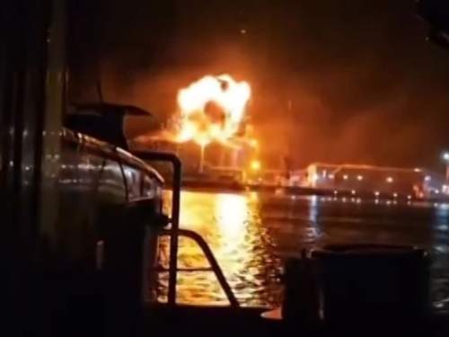 Началась блокада Одессы: дроны атаковали торговые суда в Чёрном море и порту