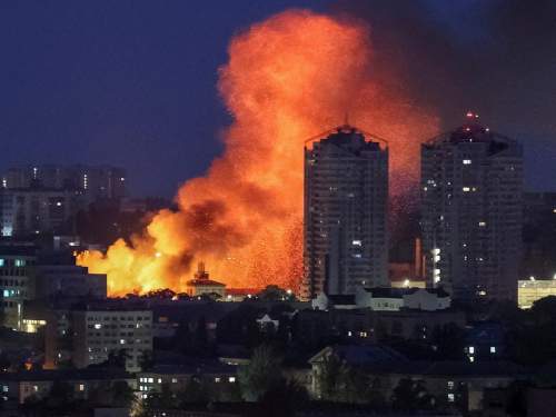 СМИ: ВС РФ бьют по Киеву в стиле армии США