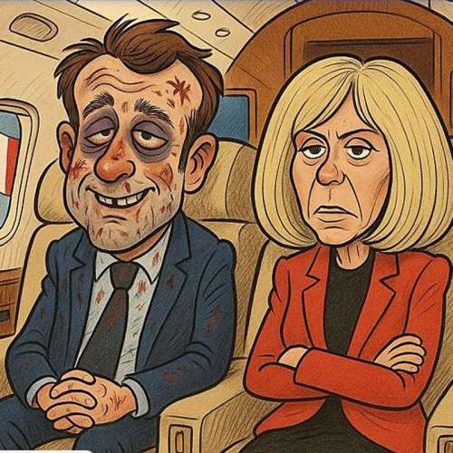 «Глаз тигра»: Макрон в очках-авиаторах в Давосе стал мемом (ФОТО)