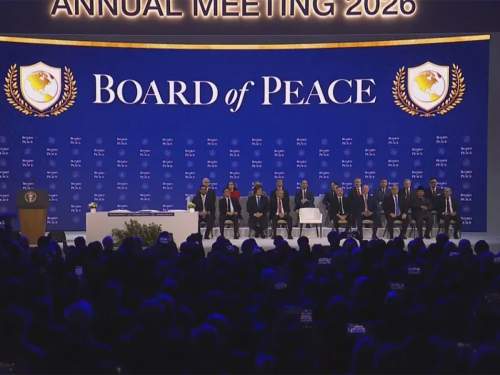 В Давосе учрежден Совет мира с участием 20 стран