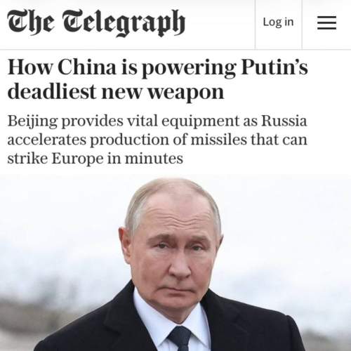 The Telegraph: Китай на $10,3 млрд снабдил российский «Орешник» вопреки санкциям