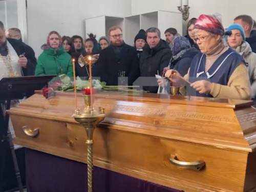 В Подмосковье простились с погибшим на Босфоре пловцом Свечниковым (ВИДЕО)