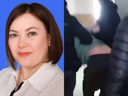 Воспитательница в детсаду скрутила вооруженного мужчину (ФОТО, ВИДЕО)