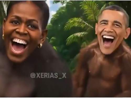 Видео с Обамой в виде обезьяны в аккаунте Трампа вызвало скандал (ВИДЕО)