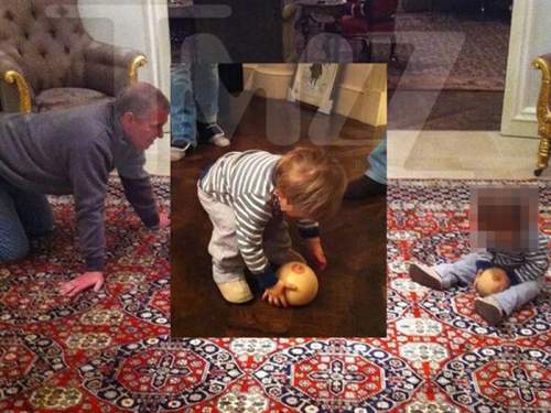 TMZ: экс-принц Эндрю играл с ребенком мячом в виде женской груди (ФОТО) TMZ: экс-принц Эндрю играл с ребенком мячом в виде женской груди (ФОТО)