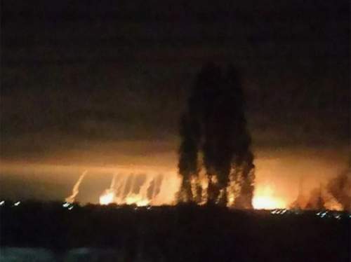 &laquo;Герани&raquo; и ракеты ВС РФ ударили по военным и энергообъектам Украины