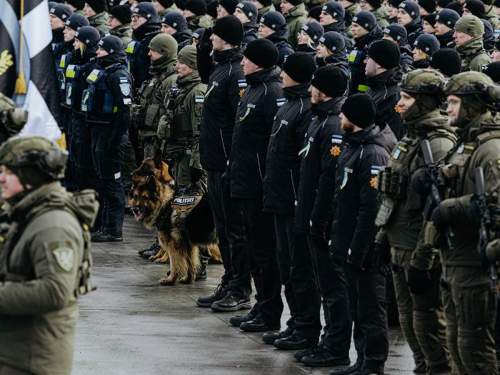 Тысяча военных, 37 единиц техники и 4 собаки: в Таллине прошел парад Сил обороны Эстонии (ФОТО)