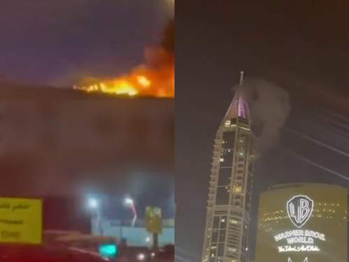 «Дроны сносят небоскребы»: Иран ударил по соседним странам (ФОТО, ВИДЕО) «Дроны сносят небоскребы»: Иран ударил по соседним странам (ФОТО, ВИДЕО)