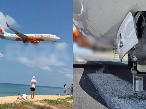 Жесткая посадка самолета в Пхукете попала на видео: аэропорт заблокирован (ФОТО, ВИДЕО) Жесткая посадка самолета в Пхукете попала на видео: аэропорт заблокирован (ФОТО, ВИДЕО)