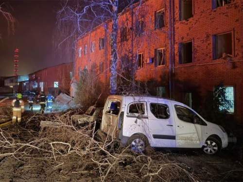 ВС РФ атаковали Киев, ударив по центру города (ВИДЕО)