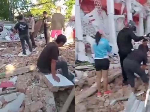 Мощное землетрясение в Индонезии: есть жертвы, разрушены здания (ВИДЕО)