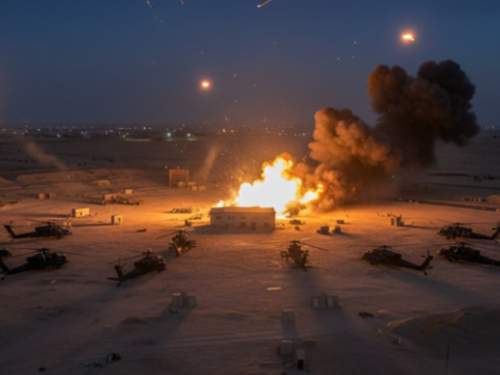 &laquo;Фантастические потери&raquo;: Иран ударил по укрытию CENTCOM с генералами США (ВИДЕО)