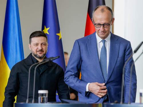 На встрече с Зеленским Мерц сообщил украинцам плохую новость На встрече с Зеленским Мерц сообщил украинцам плохую новость