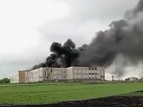 ВСУ взорвали школу во Владимировке, куда их не пустил директор (ВИДЕО)