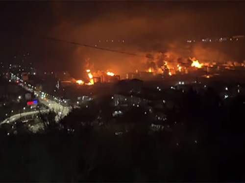 БПЛА ВСУ атаковали Туапсе  пожар в порту, есть жертвы (ВИДЕО)