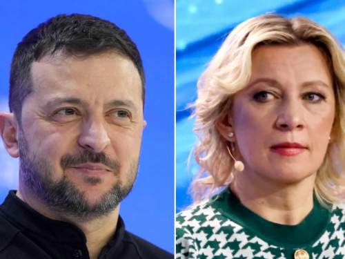 Захарова и Зеленский обменялись жесткими заявлениями после атаки на Москву