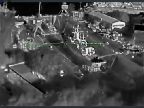 &laquo;Рыбарь&raquo;: БПЛА нанесли удары по корвету «Бойкий» в Кронштадте (ВИДЕО)