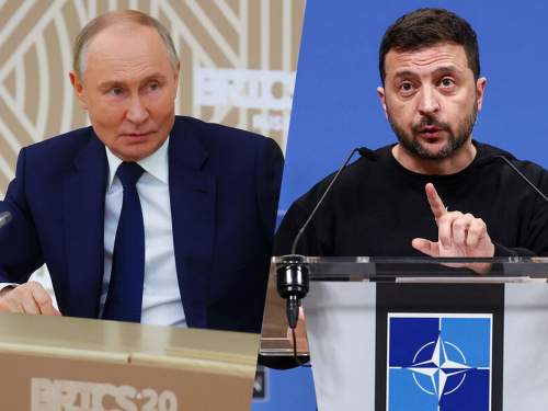 Зеленский предложил Путину встретиться и завершить конфликт Зеленский предложил Путину встретиться и завершить конфликт